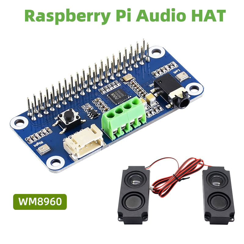 Pi Zero W Board - การ์ดเสียง WM8960ราสเบอรี่ Pi Hi-Fi ลำโพงสำหรับ Pi