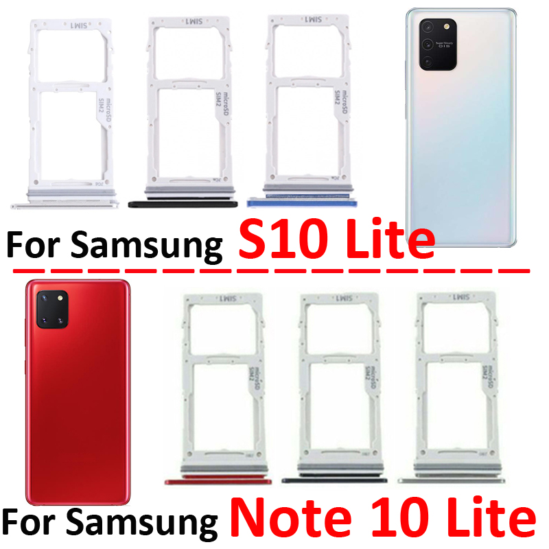 Home Assistant Sd - ถาดใส่ซิมการ์ดใหม่สำหรับโทรศัพท์ Samsung Galaxy S10 Lite G770