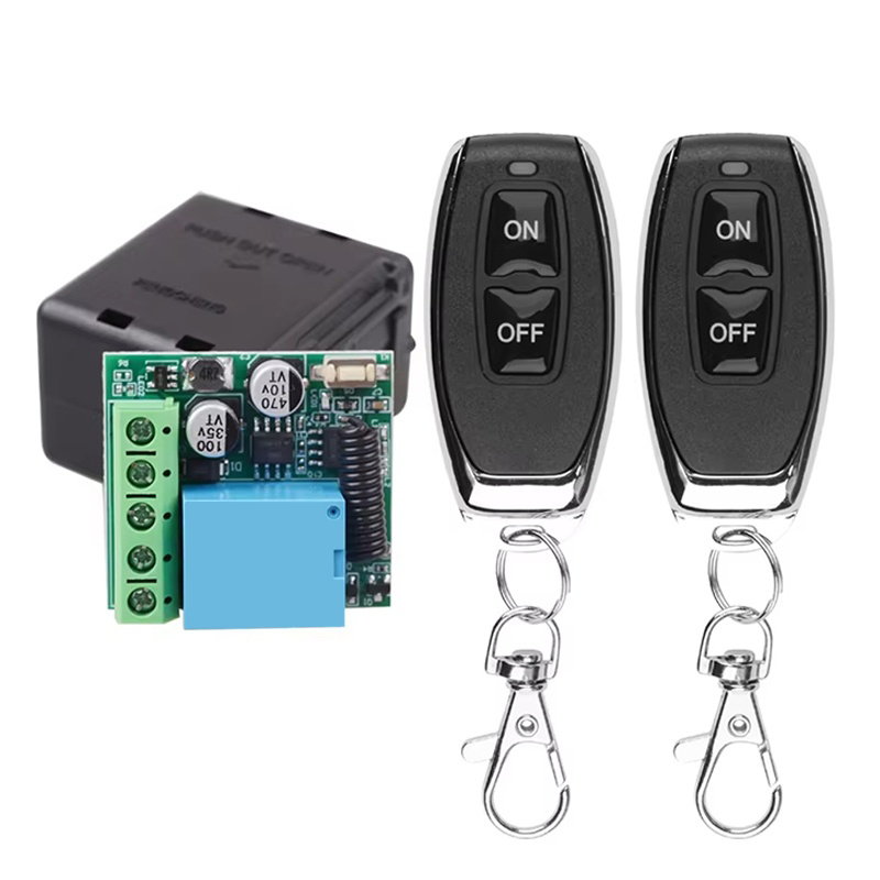 433Mhz Receiver Module - DC 12V 433Mhz RF รีโมทคอนโทรลไร้สาย 10A