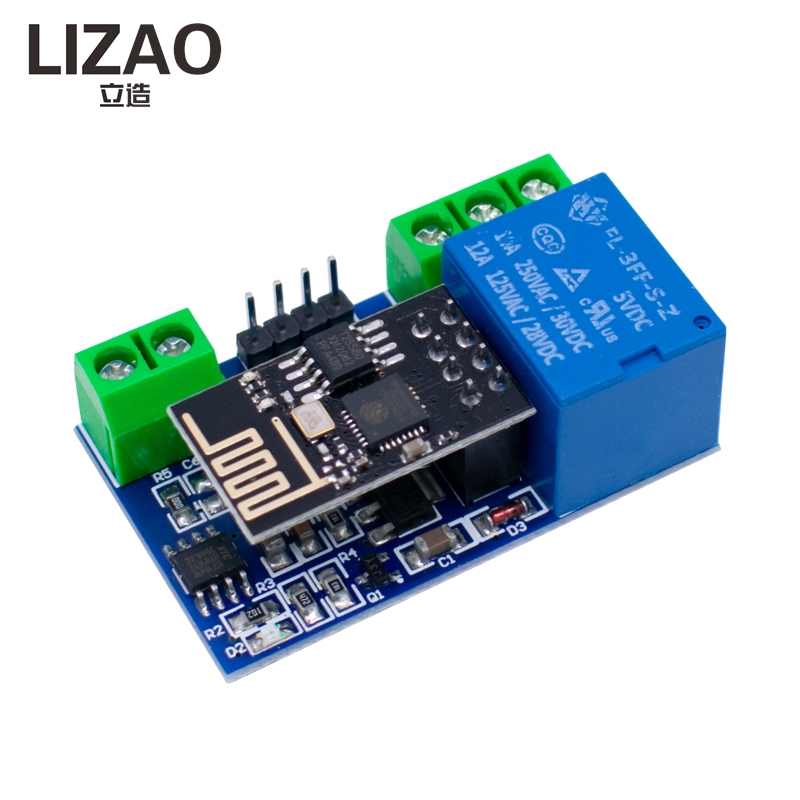 Home Automation Diy Projects - LIZAO ESP8266 5V WiFi IoT โมดูลรีเลย์ระบบอัตโนมัติในบ้านรีโมทคอนโทรลสวิตช์