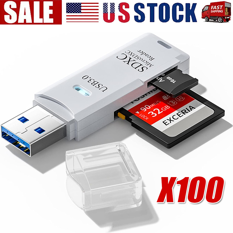 Home Assistant Sd - เครื่องอ่านการ์ด SD USB3.0 สำหรับคอมพิวเตอร์ อะแดปเตอร์แปลงการ์ด Micro