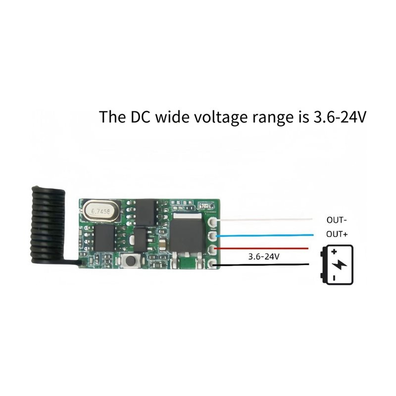 ฮอต-ฟอร์ คอนโทรลเลอร์สวิตช์ RF - 433Mhz Receiver Module บทวิจารณ์และราคา