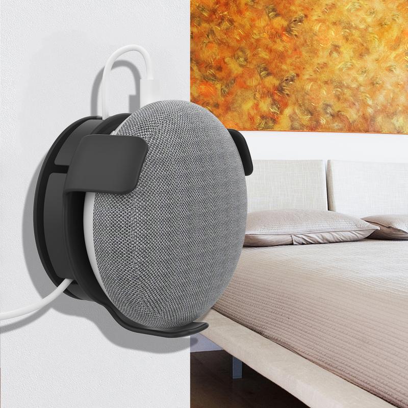 Outlet Wall Mount Holder สําหร - Google Speaker Nest Mini บทวิจารณ์และราคา
