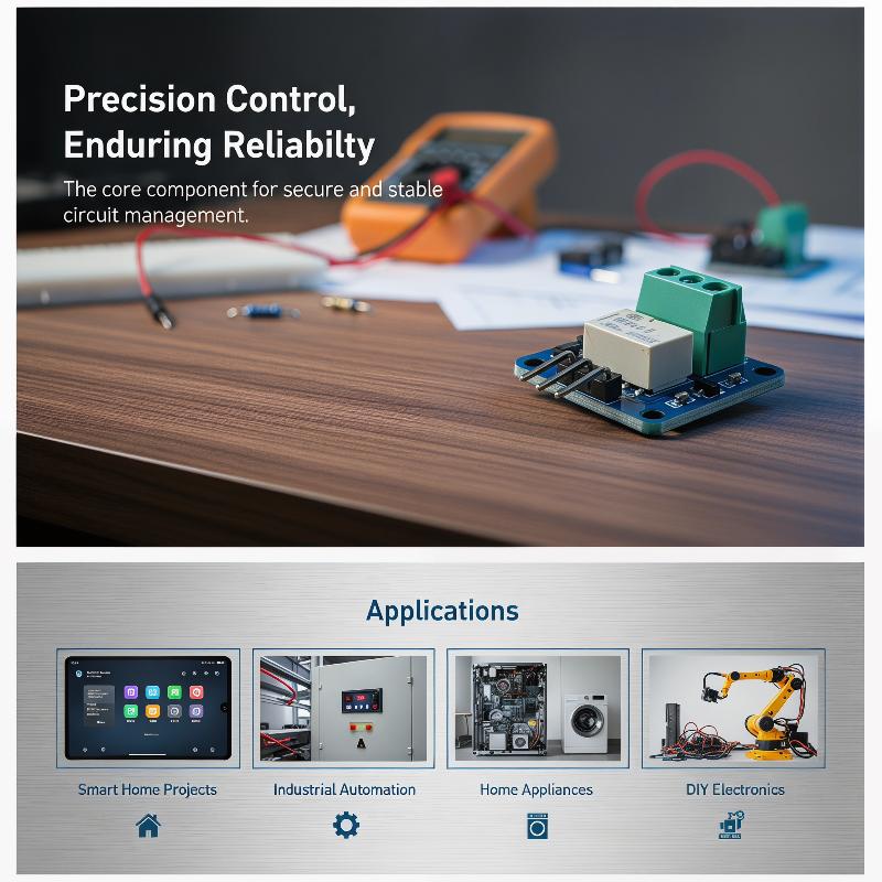 โมดูลรีเลย์สัญญาณขนาดเล็ก DC 3 - Home Automation Diy Projects บทวิจารณ์และราคา