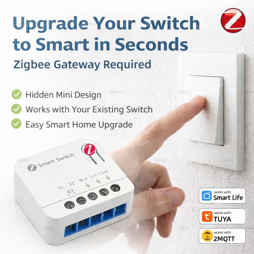 โมดูลสวิตช์อัจฉริยะ ZigBee Tuy - Diy Home Automation Hub บทวิจารณ์และราคา