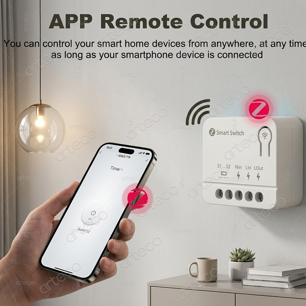 โมดูลสวิตช์อัจฉริยะ Tuya Zigbe - Home Automation Diy บทวิจารณ์และราคา