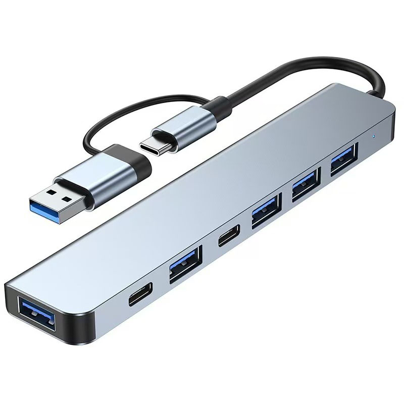 ฮับ USB C ตัวแยก USB 8 in 1 ตั - Home Assistant Sd บทวิจารณ์และราคา